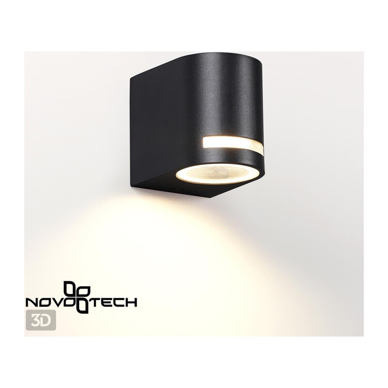370838 STREET NT22 758 черный Светильник ландшафтный IP54 GU10 15W 220V LANDSCAPE 3