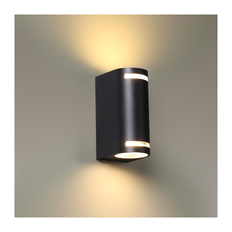 370839 STREET NT22 758 черный Светильник ландшафтный IP54 GU10 2*15W 220V LANDSCAPE