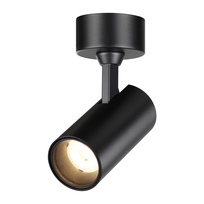 359228 OVER NT23 374 черный Светильник накладной светодиодный IP20 LED 15W 220V 1440Лм 3000К SELENE