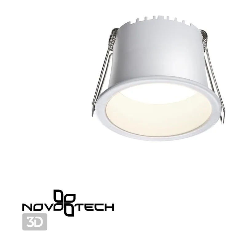359232 SPOT NT23 536 белый Светильник встраиваемый светодиодный IP20 LED 6W 220V 360Лм 3000К TRAN 4