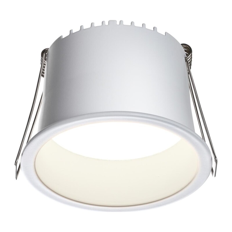 359234 SPOT NT23 536 белый Светильник встраиваемый светодиодный IP20 LED 9W 220V 540Лм 3000К TRAN