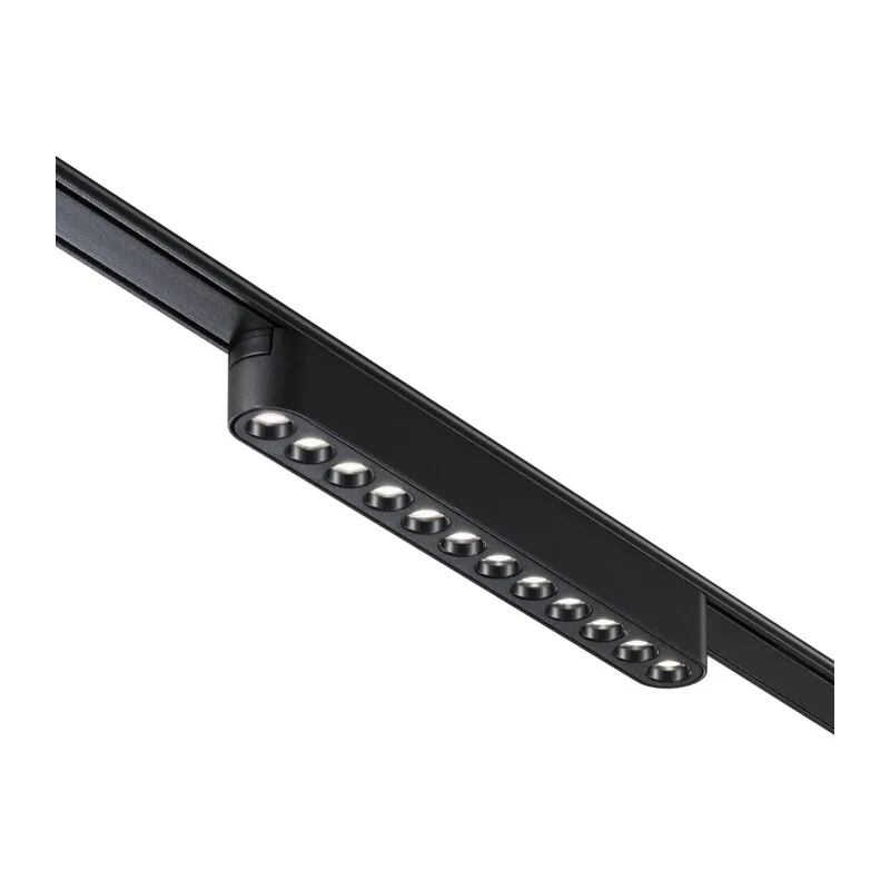 359242 SHINO NT23 185 черный Трековый светильник для низковольтного шинопровода IP20 LED 12W 48V 1140Лм 3000К SMAL
