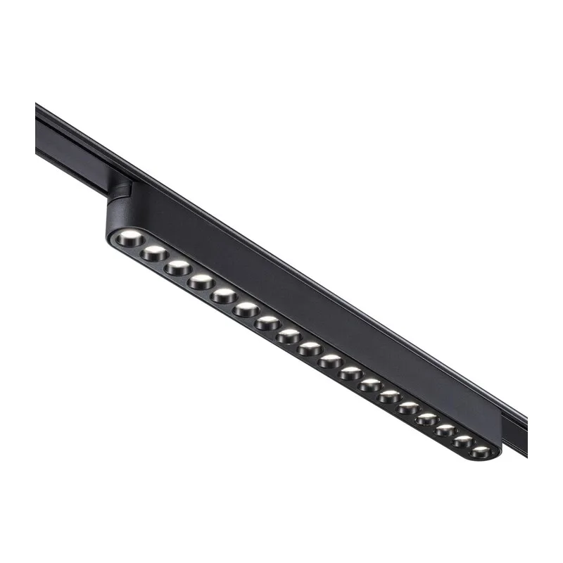359244 SHINO NT23 185 черный Трековый светильник для низковольтного шинопровода IP20 LED 18W 48V 1710Лм 3000К SMAL