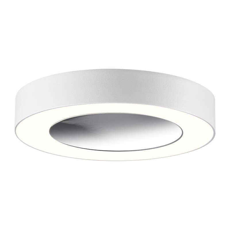 359276 OVER NT23 280 белый Светильник накладной светодиодный IP20 LED 18W 85-265V 1350Лм 3000К MIRROR