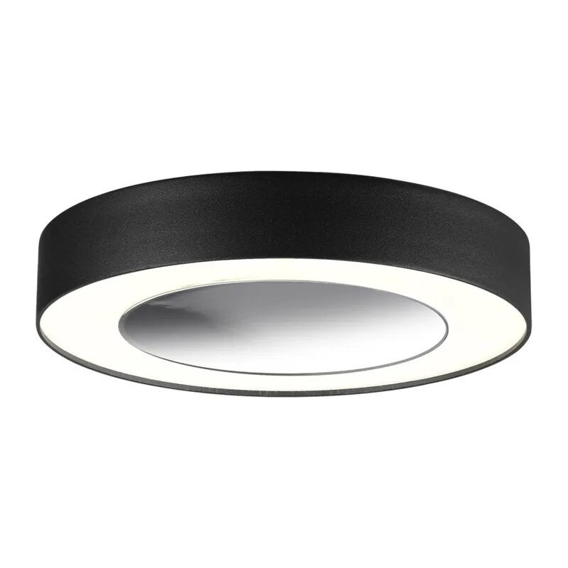 359277 OVER NT23 280 черный Светильник накладной светодиодный IP20 LED 18W 85-265V 1350Лм 3000К MIRROR