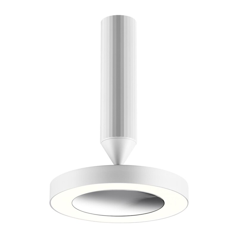 359278 OVER NT23 280 белый Светильник накладной светодиодный IP20 LED 18W 85-265V 1350Лм 3000К MIRROR