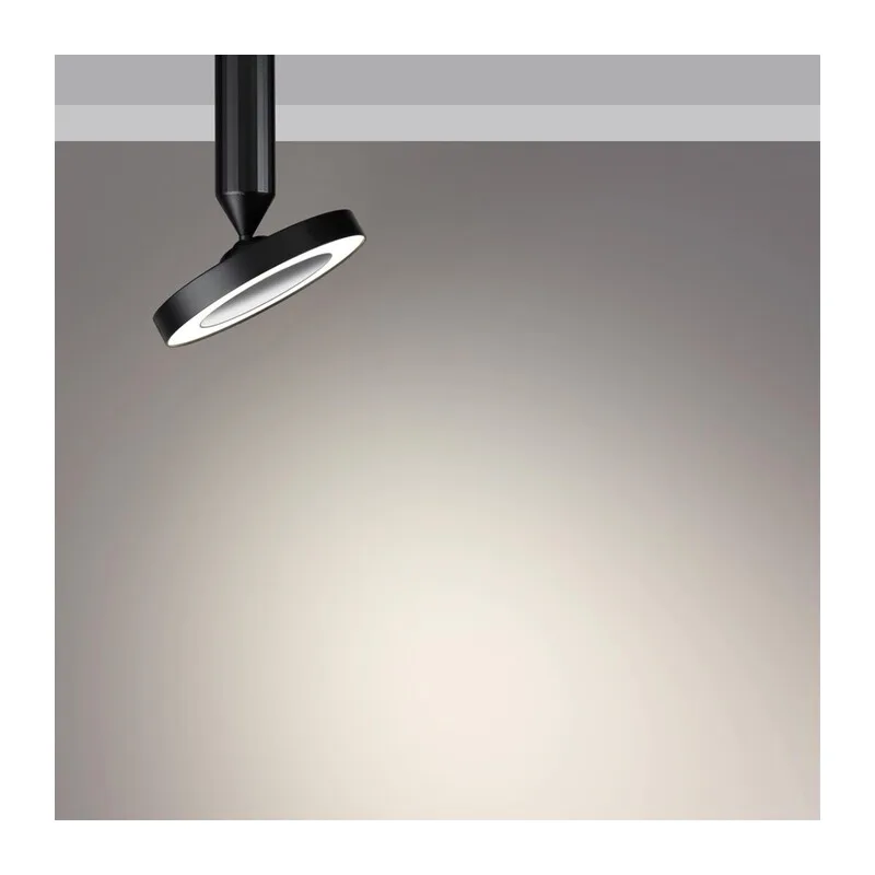 359279 OVER NT23 280 черный Светильник накладной светодиодный IP20 LED 18W 85-265V 1350Лм 3000К MIRROR 3