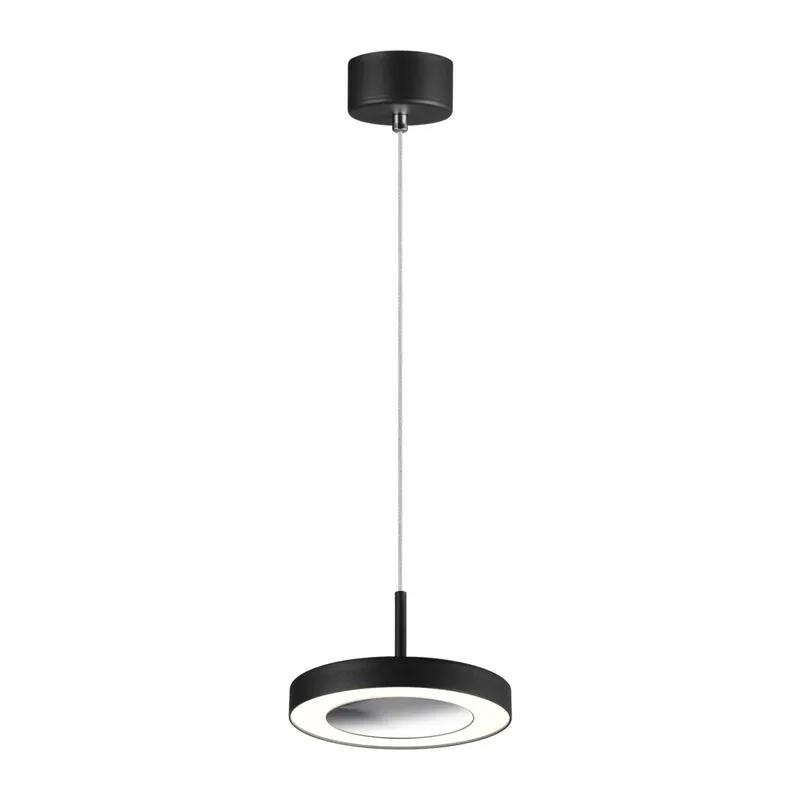 359281 OVER NT23 280 черный Светильник накладной светодиодный IP20 LED 18W 85-265V 1350Лм 3000К MIRROR