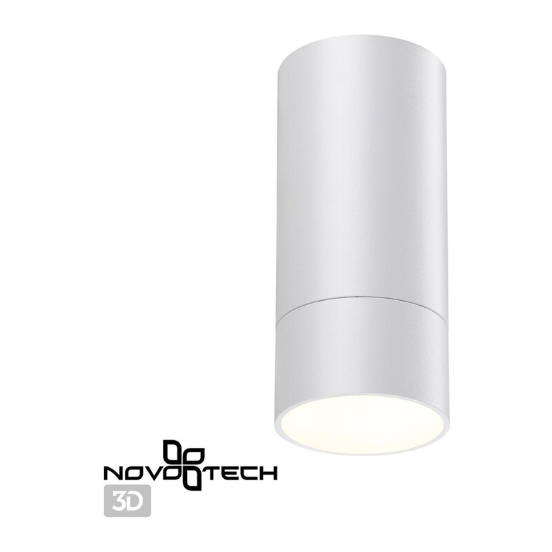 370864 OVER NT22 468 белый Светильник накладной IP20 GU10 9W 220V SLIM