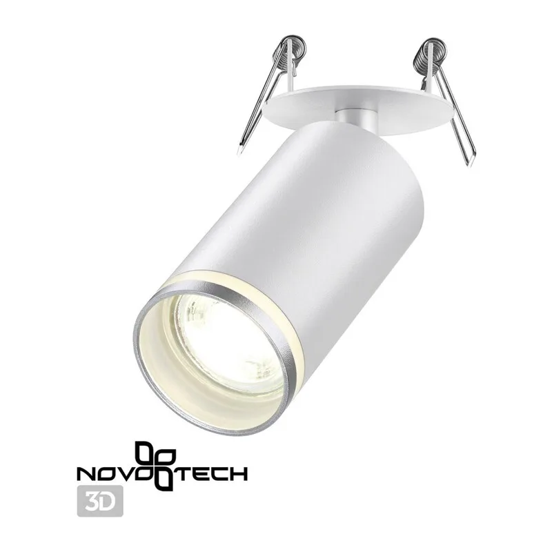 370880 SPOT NT22 573 белый Cветильник встраиваемый IP20 GU10 9W 220V ULAR 2