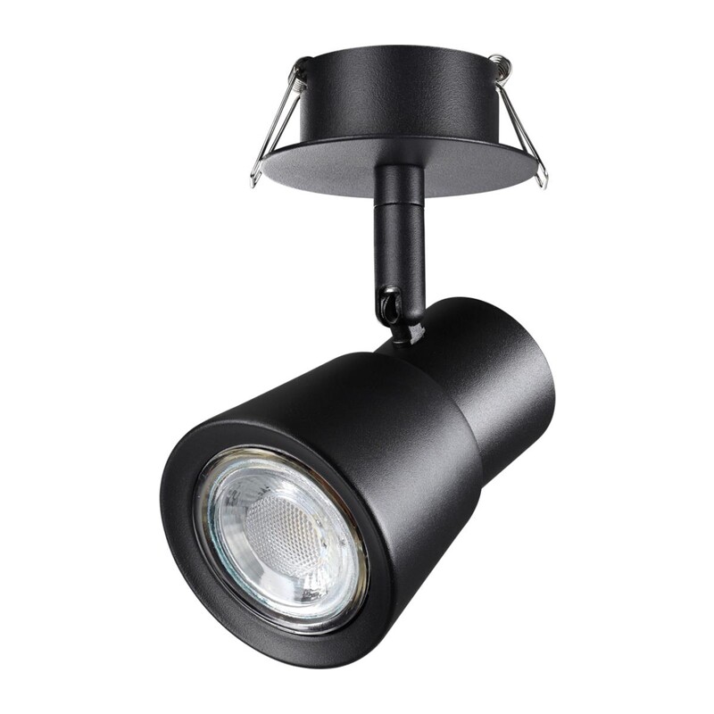 370930 SPOT NT22 313 черный Светильник встраиваемый IP20 GU10 50W 220V MOLO 3