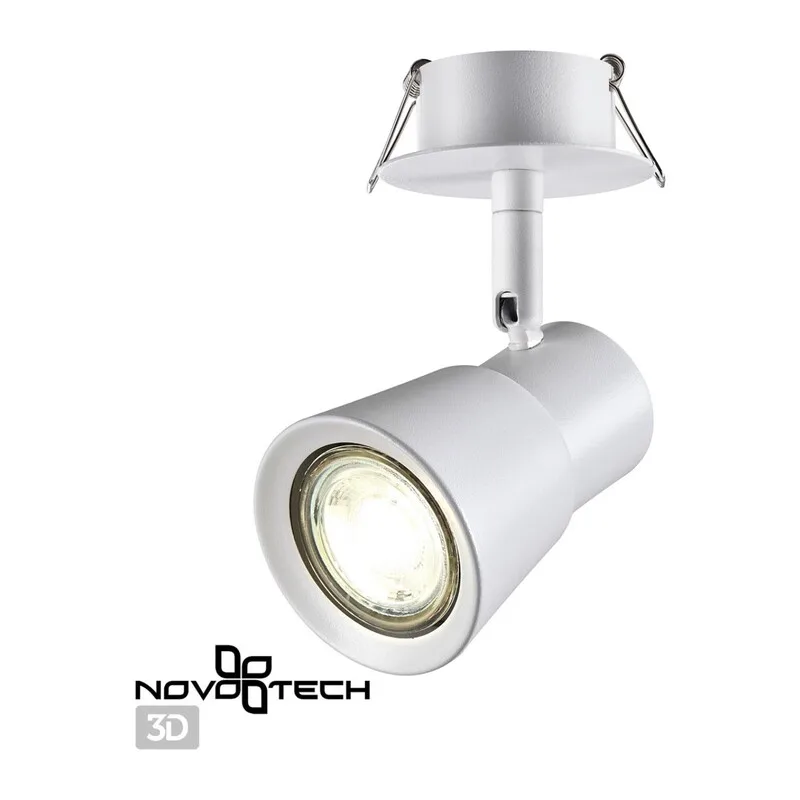 370931 SPOT NT22 313 белый Светильник встраиваемый IP20 GU10 50W 220V MOLO 3