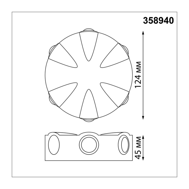 358940 STREET NT22 373 белый Светильник ландшафтный светодиодный IP54 LED 4000К 6W 85-265V CALLE 4