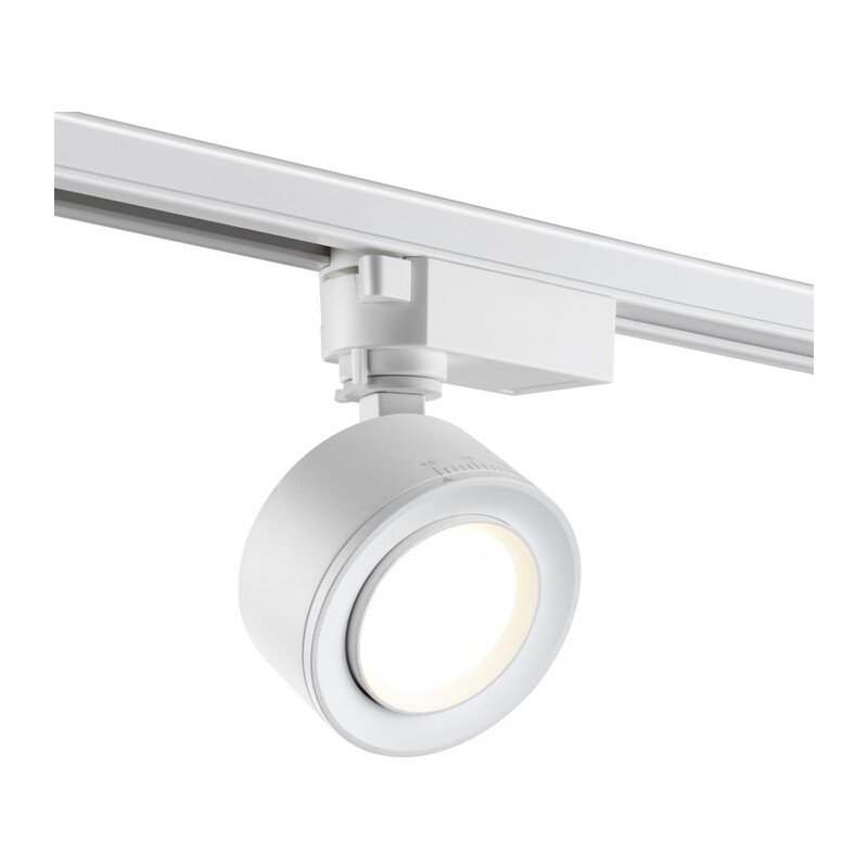 358943 PORT NT22 218 белый Светильник трековый однофазный трехжильный IP20 LED 4000К 15W 220V EDDY