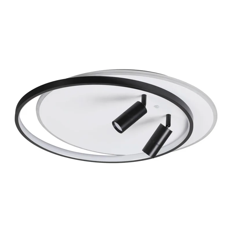 5603/75CL LEDIO LN26 290 белый, черный Люстра потолочная LED диммир. с ДУ 87W 3000-6000К 220V NAOKO