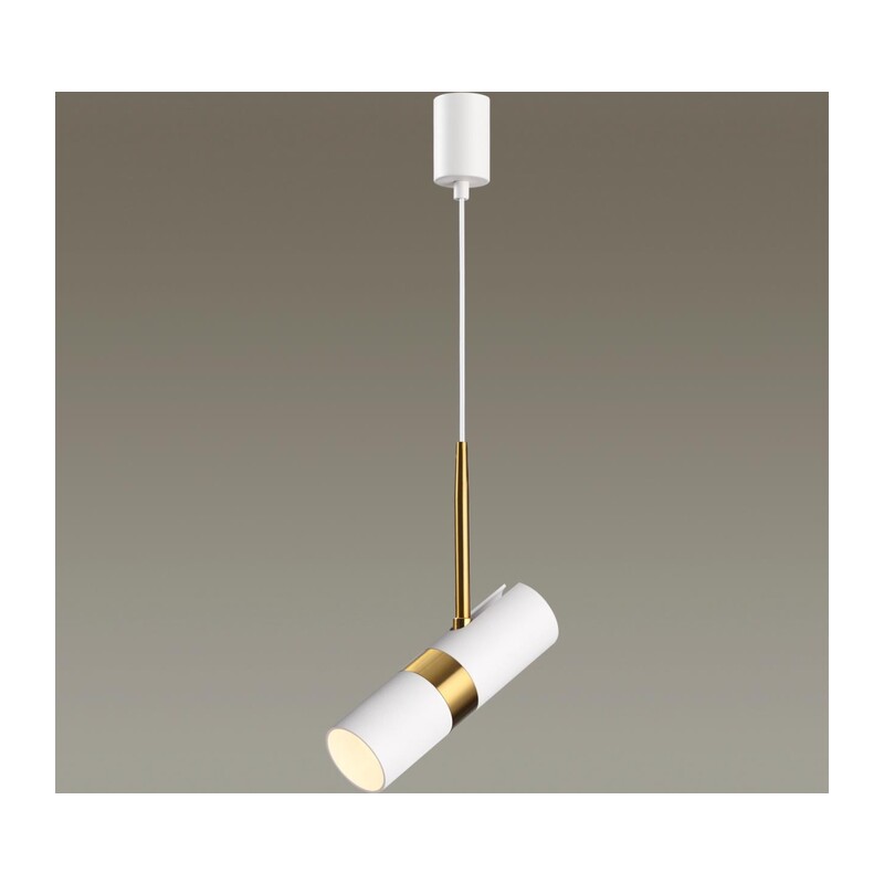 4355/1 HIGHTECH ODL23 329 белый/золотистый/металл Подвесной св-к IP20 LED GU10 10W BULLET 3