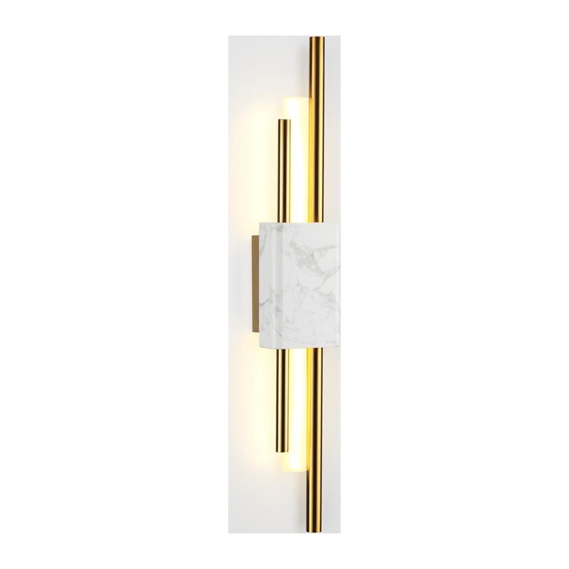 4359/10WL MIDCENT ODL23 175 белый мрамор/золотистый металл Настенный светильник IP20 LED 10W 655Лм 3000K MARMI