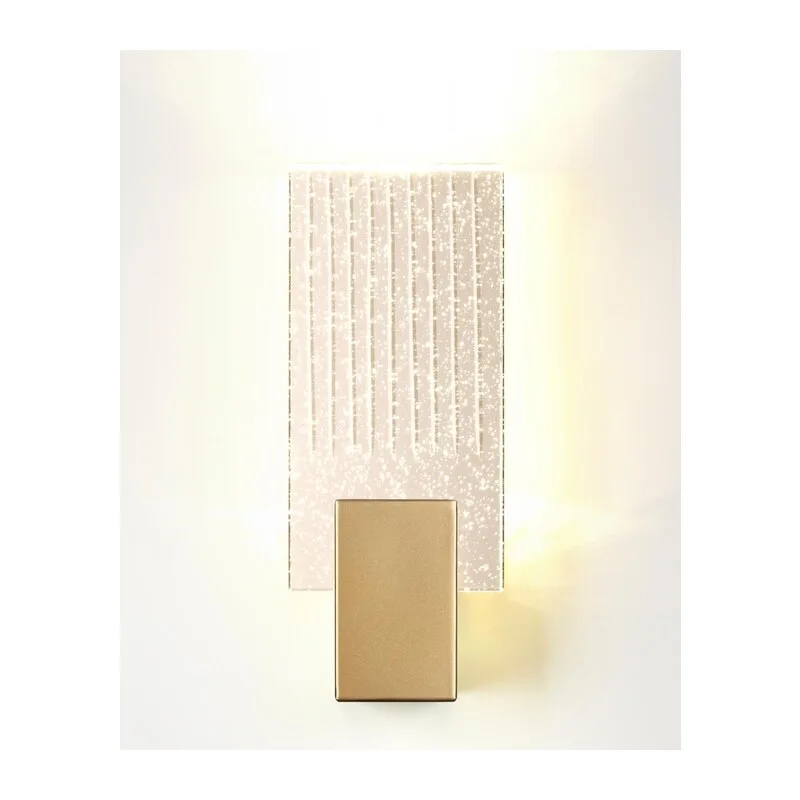 4362/5WL HIGHTECH ODL23 433 матовое золото/металл/стекло Настенный св-к IP20 LED 5W 218Лм 3000K RICCI