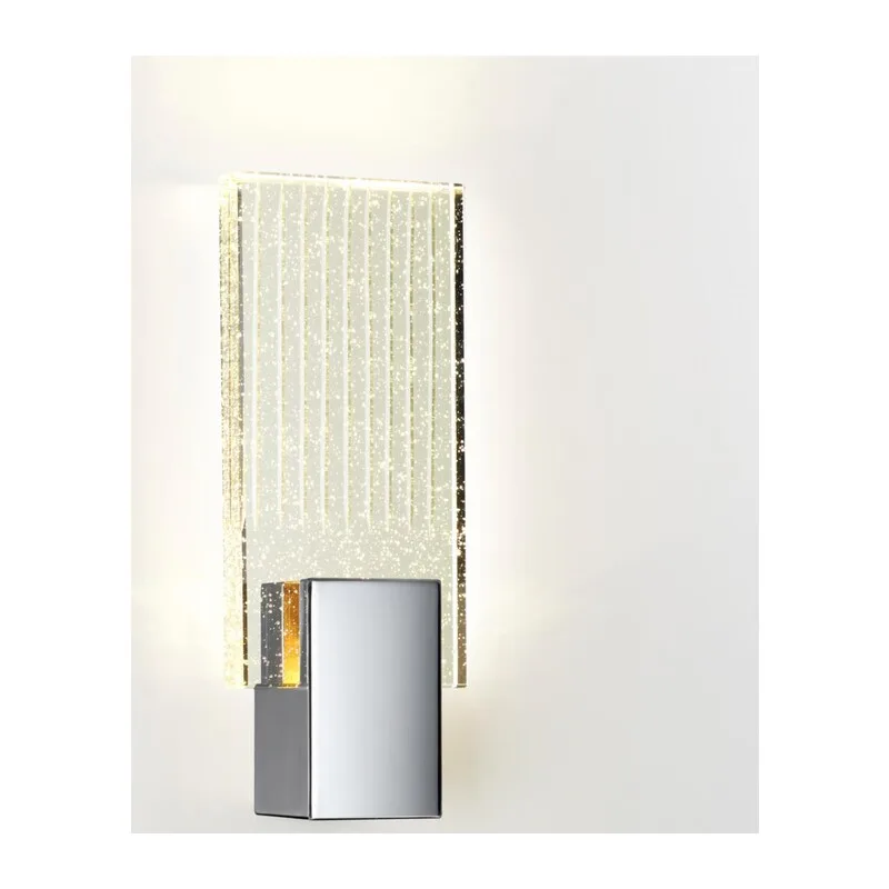 4363/5WL HIGHTECH ODL23 433 хром полированный/металл/стекло Настенный св-к IP20 LED 5W 261Лм 3000K RICCI