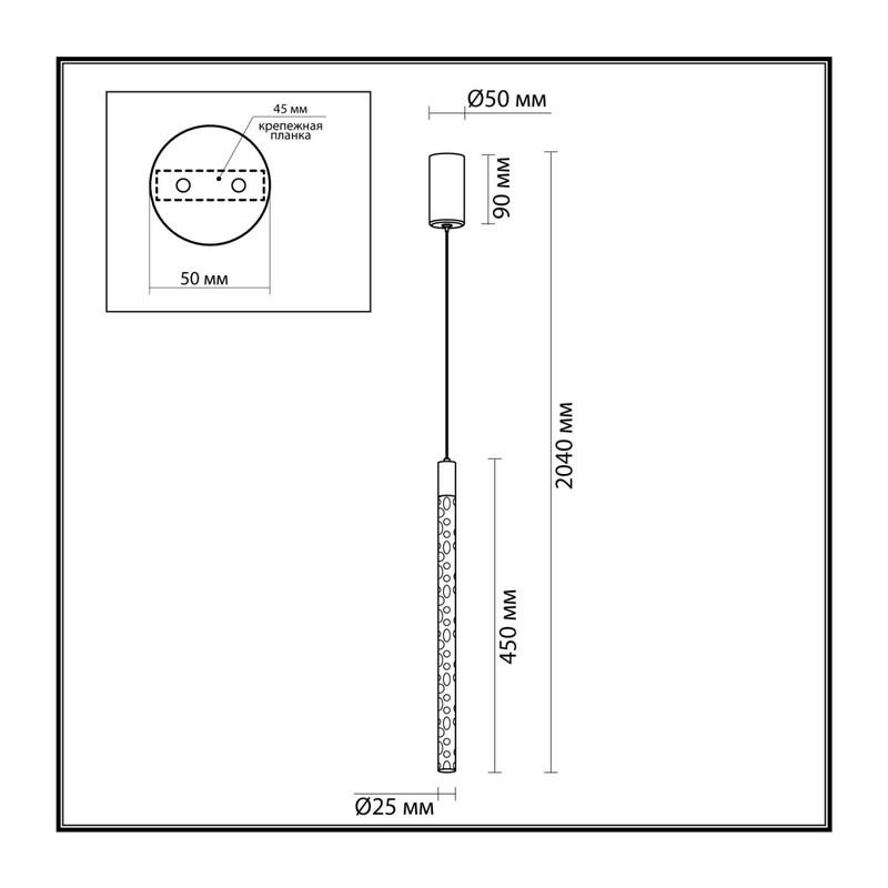 4369/5L HIGHTECH ODL23 235 полированное золото/акрил с пузырьками Подвесной св-к IP20 LED 4W 200Лм 3000K SPARKY 2