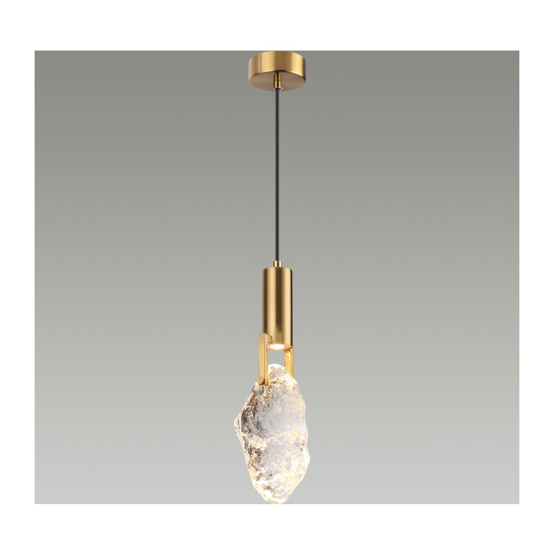 4372/5L MIDCENT ODL23 239 античная бронза/металл/стекло Подвесной св-к IP20 LED 5W 200Лм 3000K LIA 4