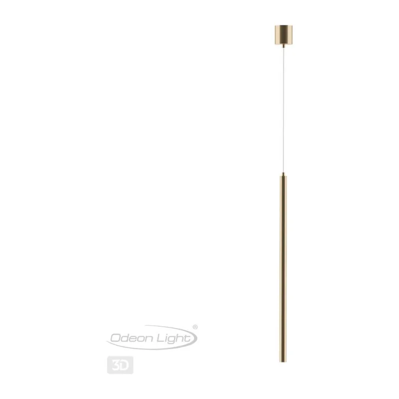 4374/3L HIGHTECH ODL23 281 золото/металл Подвесной светильник (база для встройки в комплекте) IP20 LED 3W 237Лм 3000K FIANO 6