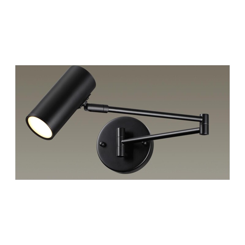 4376/1W HIGHTECH ODL23 455 черный Настенный светильник IP20 LED E14 9W RAZIO 3
