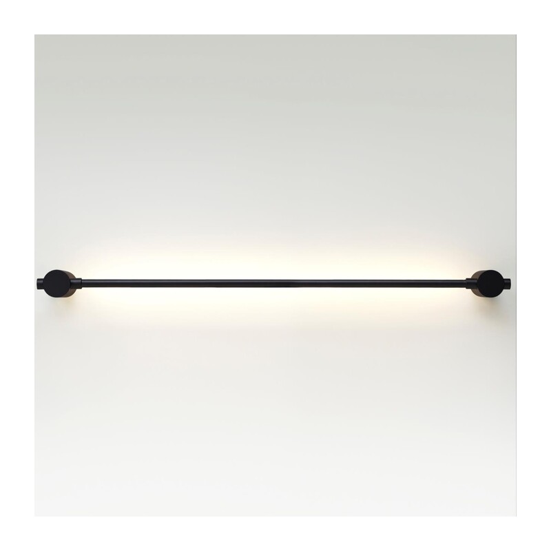 4395/8WL HIGHTECH ODL23 000 черный/металл Настенный св-к IP20 LED 8W 320Лм 3000K DALIA