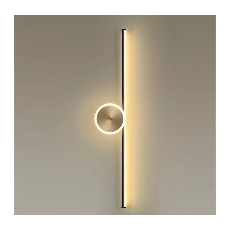 6601/18WL HIGHTECH ODL23 000 черный/античная бронза/металл Настенный св-к IP20 LED 18W 1080Лм 3000K STILO 3