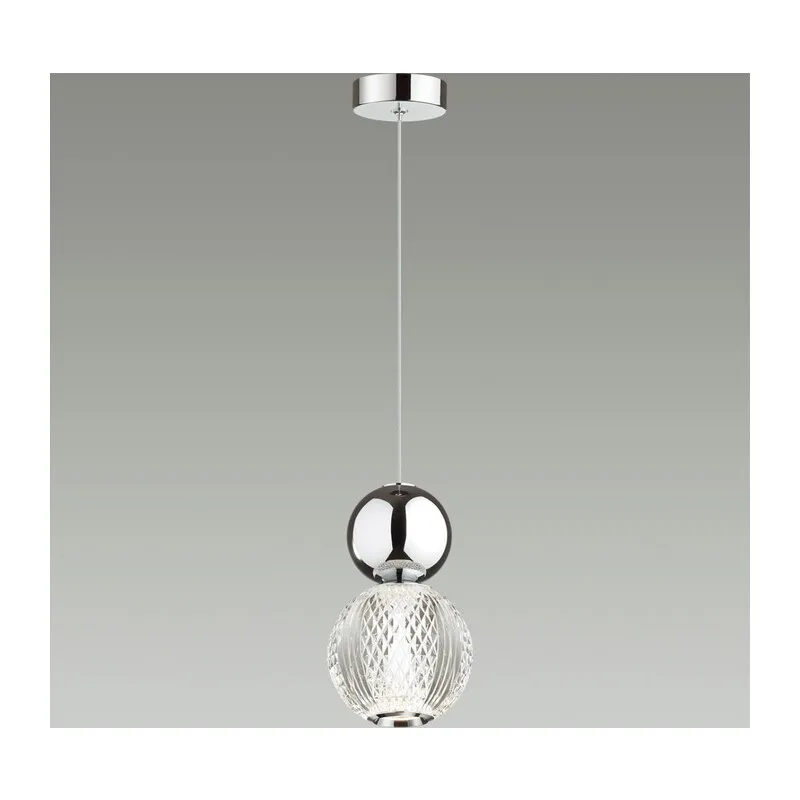 5007/7L L-VISION ODL23 573 хром/прозрачный/металл/акрил Подвес LED 7W 4000K 350Лм CRYSTAL 2