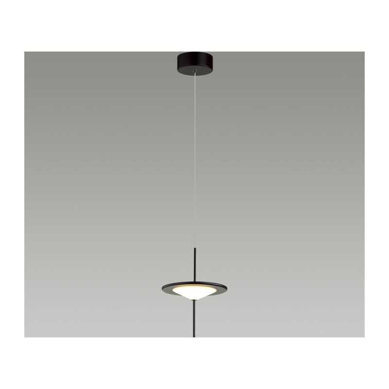 5012/10L L-VISION ODL23 389 черный/белый матовый металл/акрил Подвес LED 10W 3000K STEKA 4