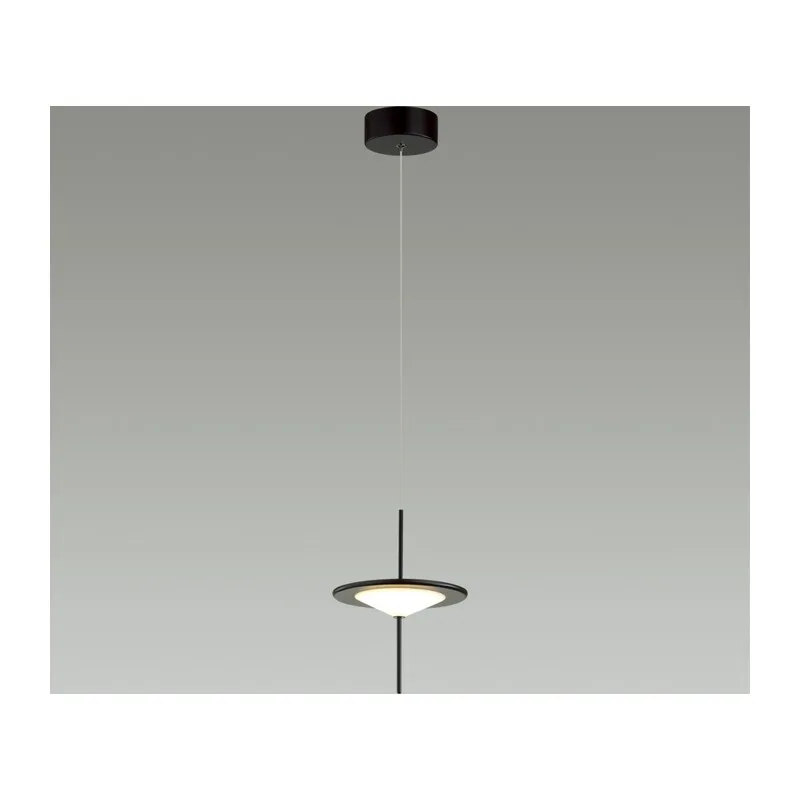 5012/10L L-VISION ODL23 389 черный/белый матовый металл/акрил Подвес LED 10W 3000K STEKA 2