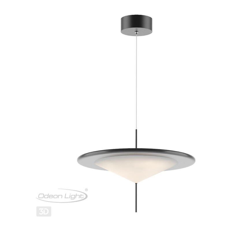 5012/16L L-VISION ODL23 389 черный/белый матовый металл/акрил Подвес LED 16W 3000K STEKA 2