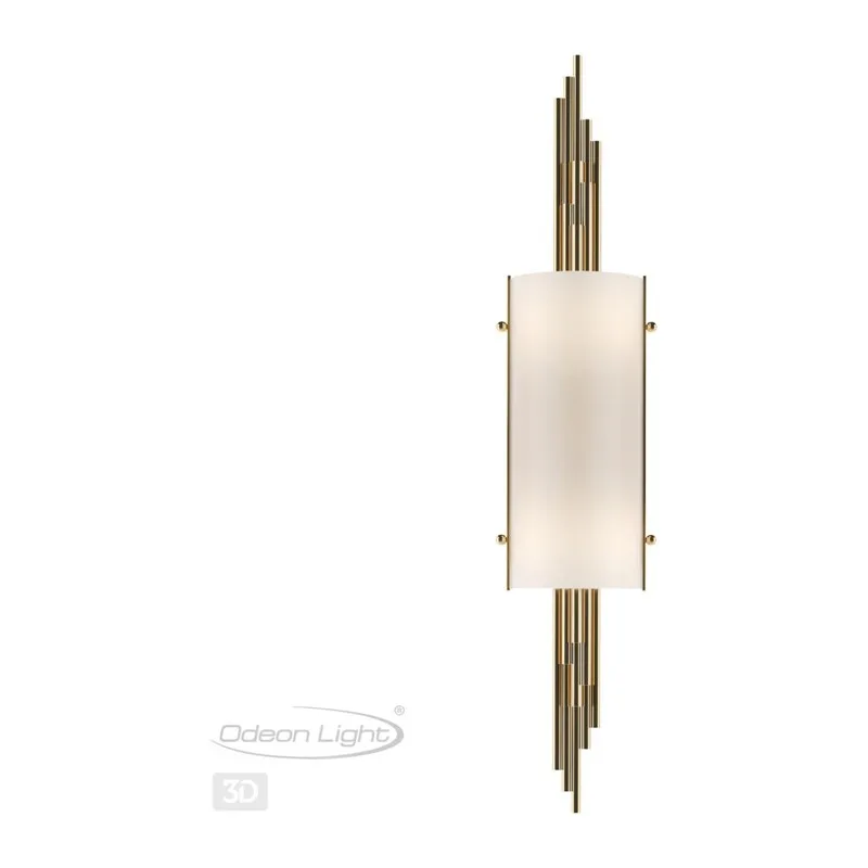 5415/2W MODERN ODL_EX23 151 бронзовый/белый матовый/металл/стекло Бра E27 2*40W MARGARET 3