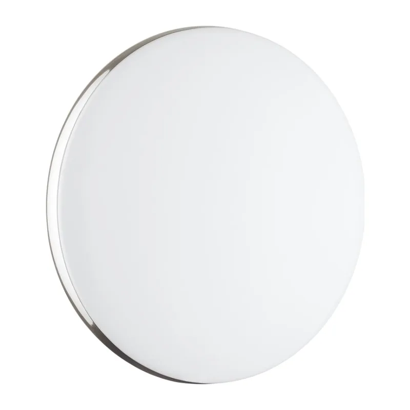 7600/DL TAN SN 000 Светильник пластик/белый/хром LED 48Вт ДУ 2.4G /SMART 3000-6300К D400 IP43 пульт ДУ/ LampSmart RINGO 2