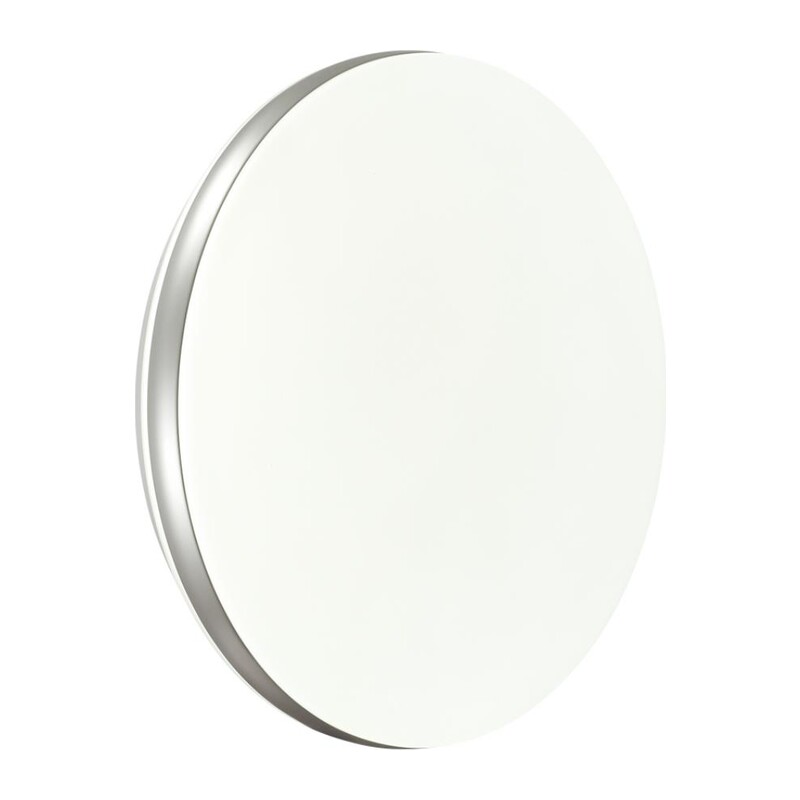 7625/AL PALE SN 000 Светильник пластик/белый/серебристый LED 12Вт 4000К D290 IP43 RINGO 3