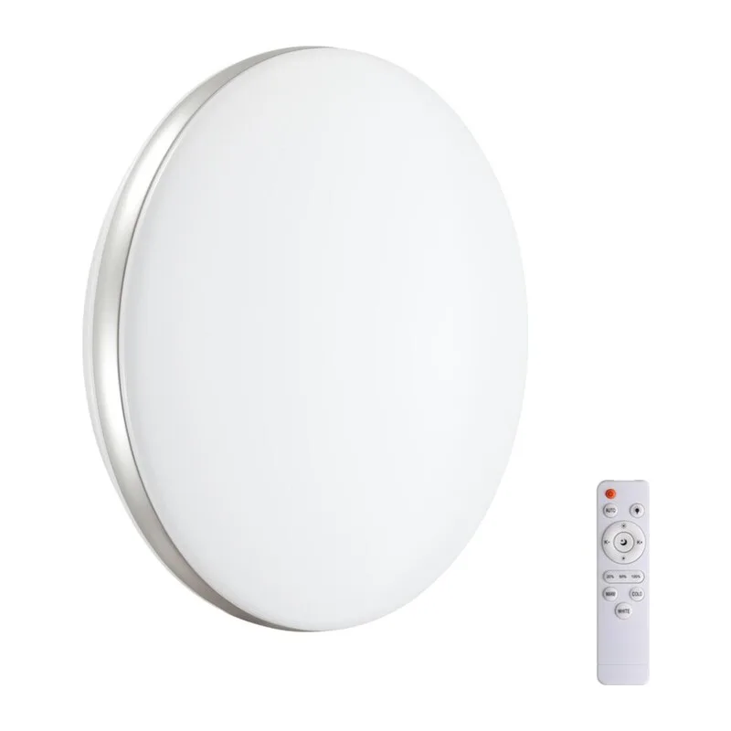 7625/EL PALE SN 000 Светильник пластик/белый/серебристый LED 72Вт 3000-6300K D500 IP43 пульт ДУ RINGO