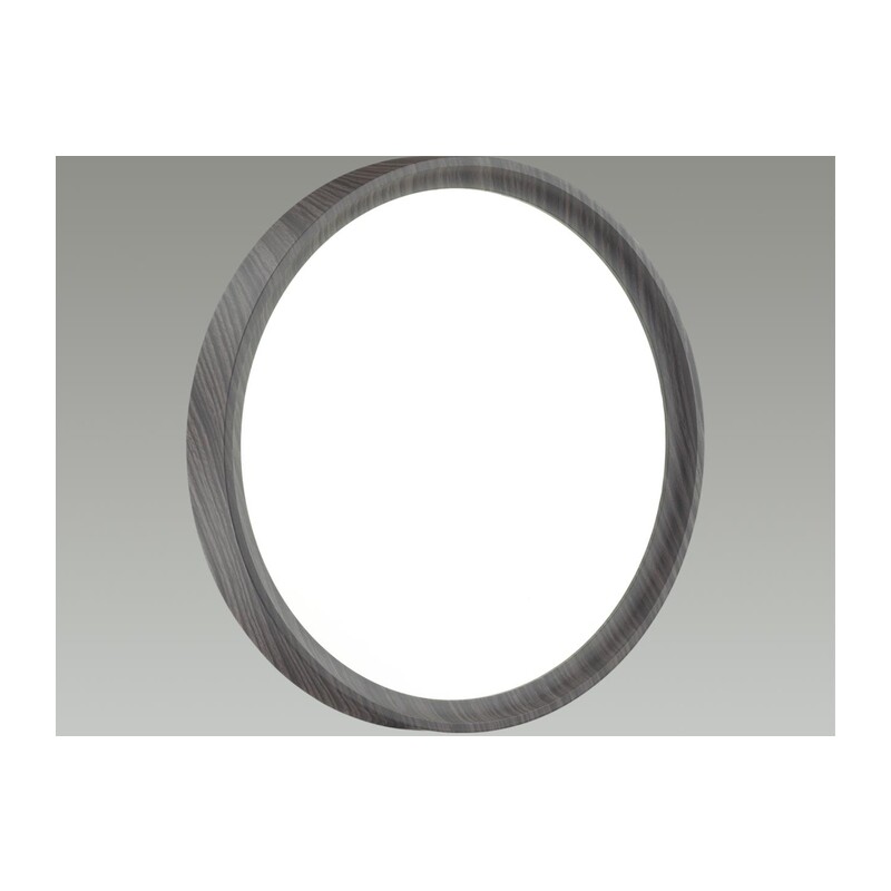 7627/CL PALE SN 000 Светильник пластик/белый/венге под дерево LED 30Вт 4000К D330 IP43 WOODI 4