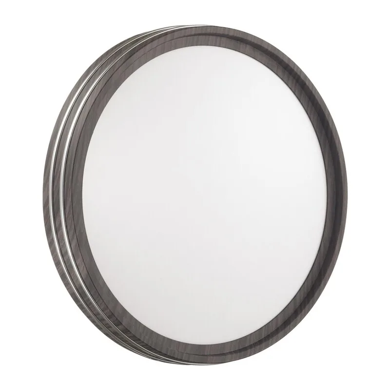 7604/DL PALE SN 176 Светильник пластик/белый/венге/хром LED 48Вт 4000К D390 IP43 TROSTO