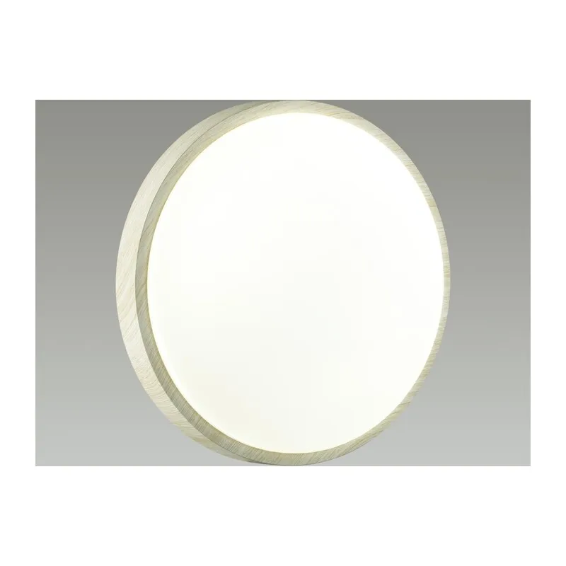 7628/EL PALE SN 170 Светильник пластик/беленый под дер. LED 72Вт 3000-6300K D500 IP43 пульт ДУ LOSTA 4
