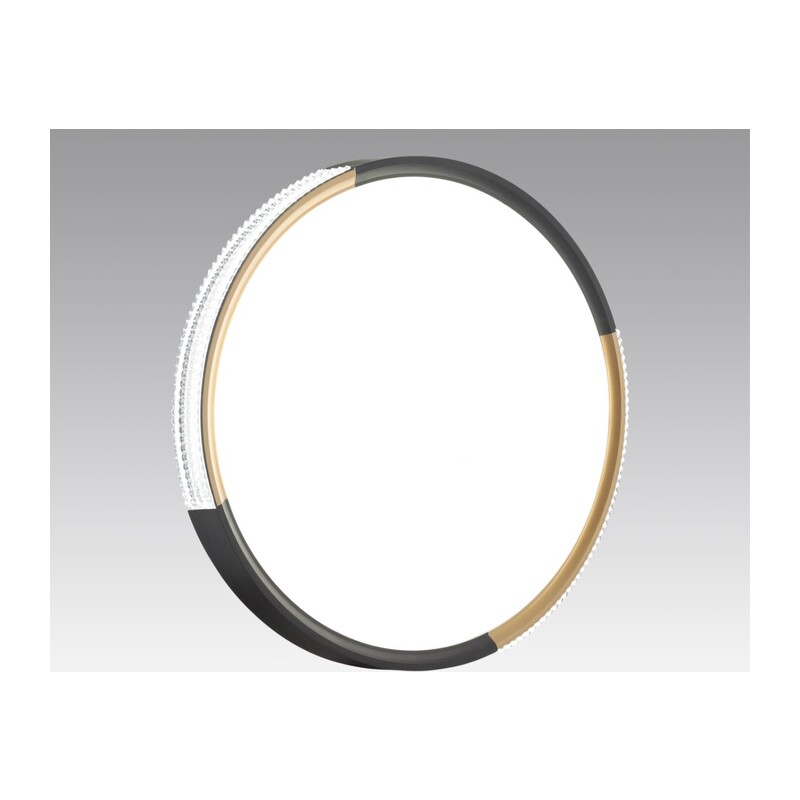 7629/DL PALE SN 184 Светильник пластик/черный/золотистый LED 48Вт 3000-6300K D400 IP43 пульт ДУ VELIO 5