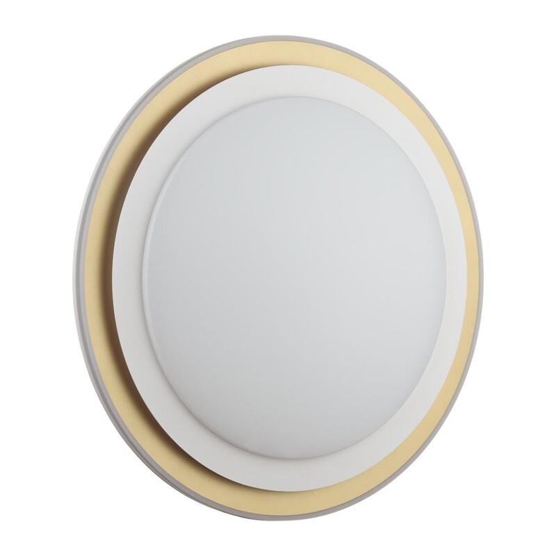 7630/DL PALE SN 151 Светильник пластик/золотистый LED 48Вт 3000-6300K D410 IP43 пульт ДУ SETTA 3