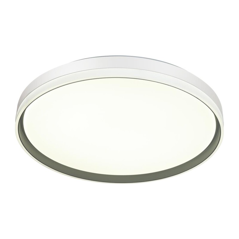 7631/DL PALE SN 160 Светильник пластик/светло-серый LED 48Вт 3000-6300K D390 IP43 пульт ДУ SAVI 6