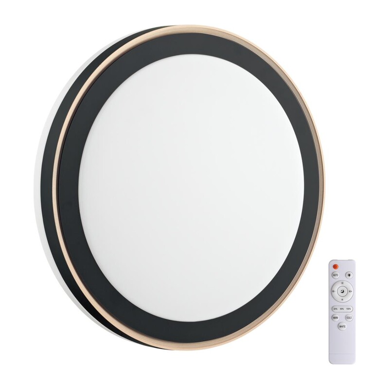 7620/DL PALE SN 000 Светильник пластик/черный/медный LED 48Вт 3000-6300K D390 IP43 пульт ДУ AKUNA