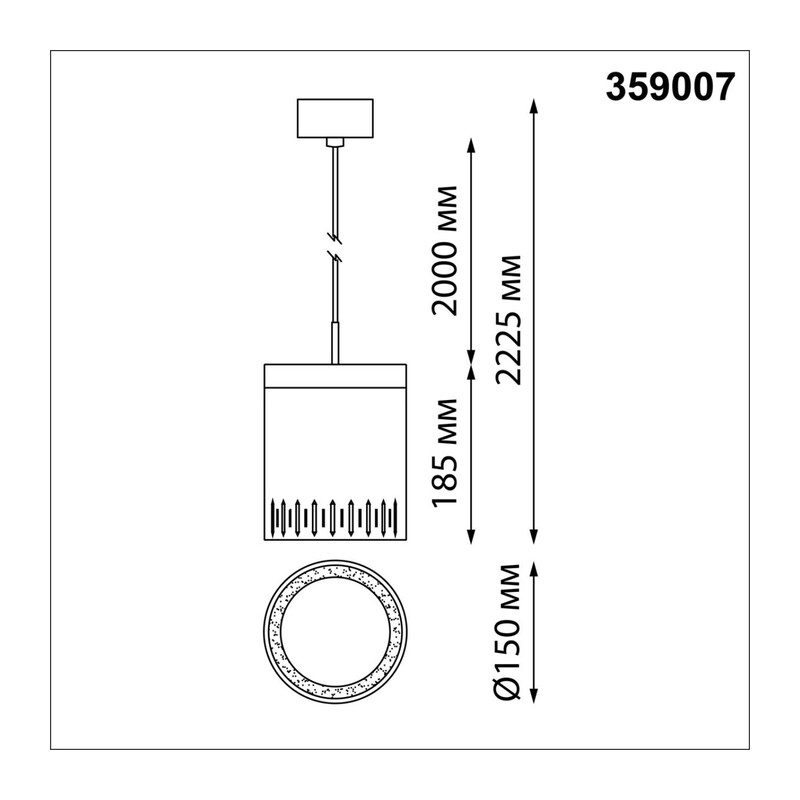 359007 OVER NT23 197 белый Светильник накладной светодиодный IP20 LED 4000K 18W 85-265V AURA 3