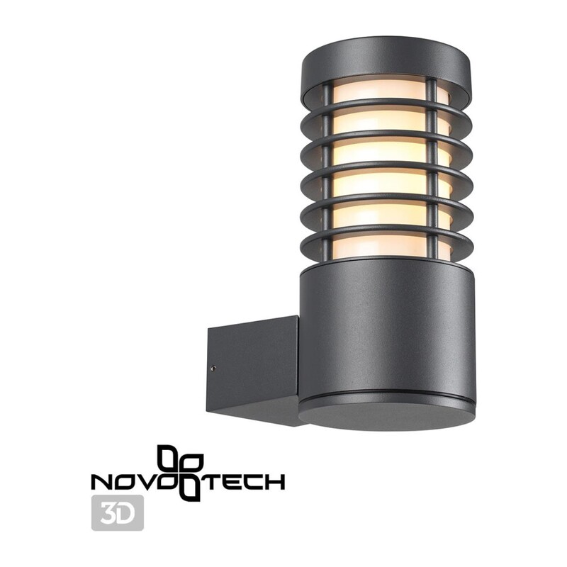 370949 STREET NT23 662 темно-серый Светильник ландшафтный IP54 E27 15W 220-240V COVER