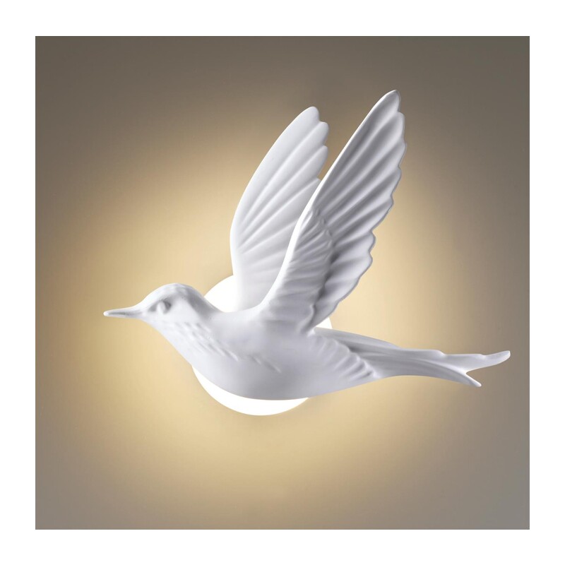 4341/3WLA HIGHTECH ODL22 429 белый гипс Настенный светильник (ЛЕВ.) IP20 LED 3W 122Лм 3000K COLOMBELLA 4