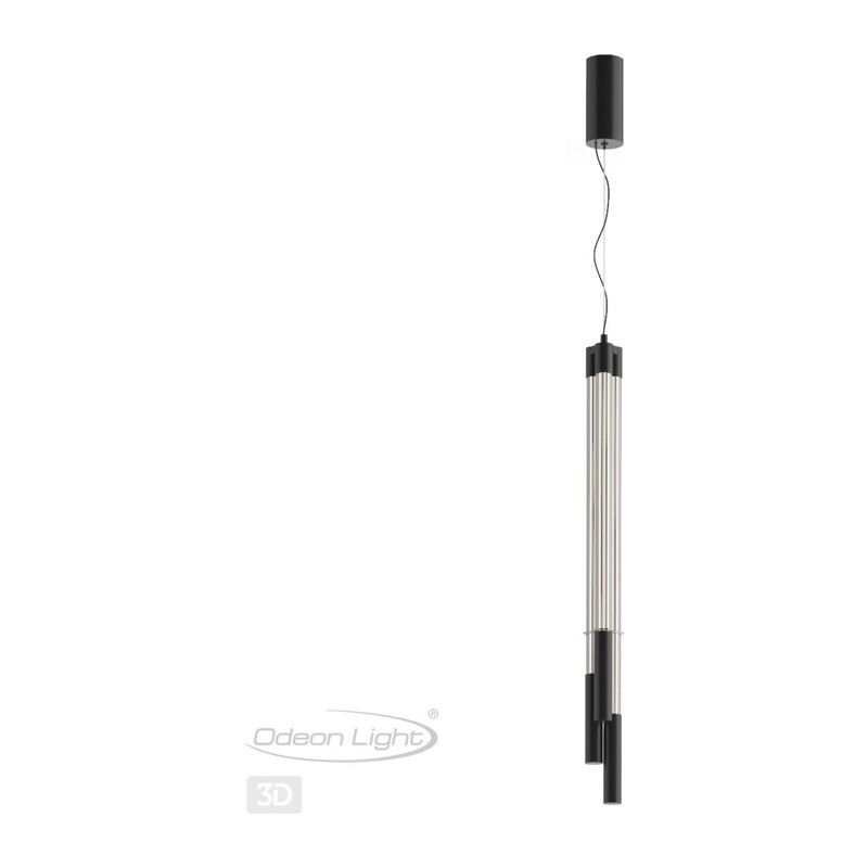 4393/30L HIGHTECH ODL24 000 металл/черный/акрил Подвесной светильник IP20 LED 30W 1400Лм 3000K 220V ANTA 2