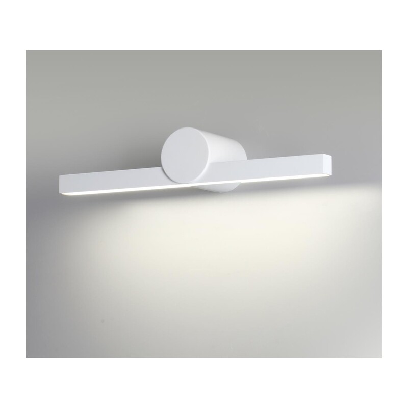 6624/8WL HIGHTECH ODL24 000 белый/металл/акрил Настенный светильник IP54 LED 8W 4000K 220V ABRI 3