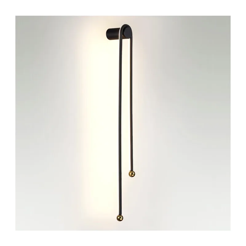 6633/18WL HIGHTECH ODL24 285 металл/черный/акрил Настенный светильник IP20 LED 18W 3000K 220V MEMFI
